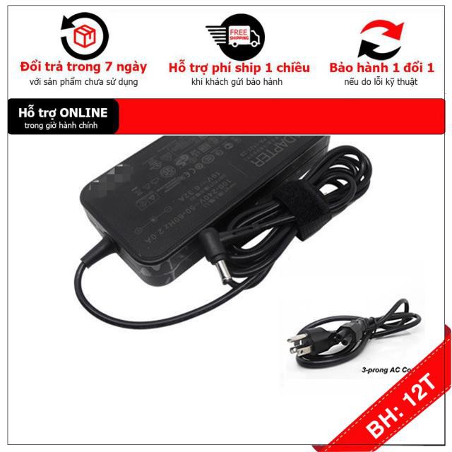 [BH12TH] Sạc Laptop Asus ROG G Series và N Series 19V 6.32A 120W . Bảo Hành 12 Tháng + Tặng Dây Nguồn 1,5M ! ZIN