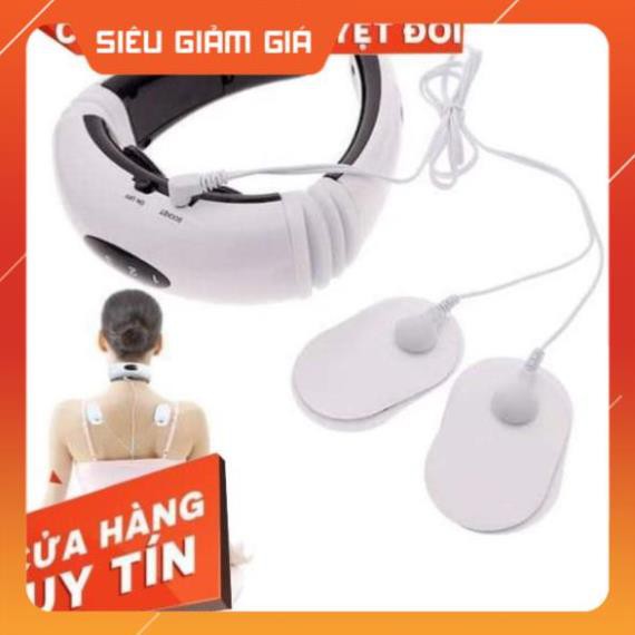 (SIÊU RẺ) Máy Massage Cổ Vai Gáy 3D Trị Liệu Cao Cấp (RẺ VÔ ĐỊCH)