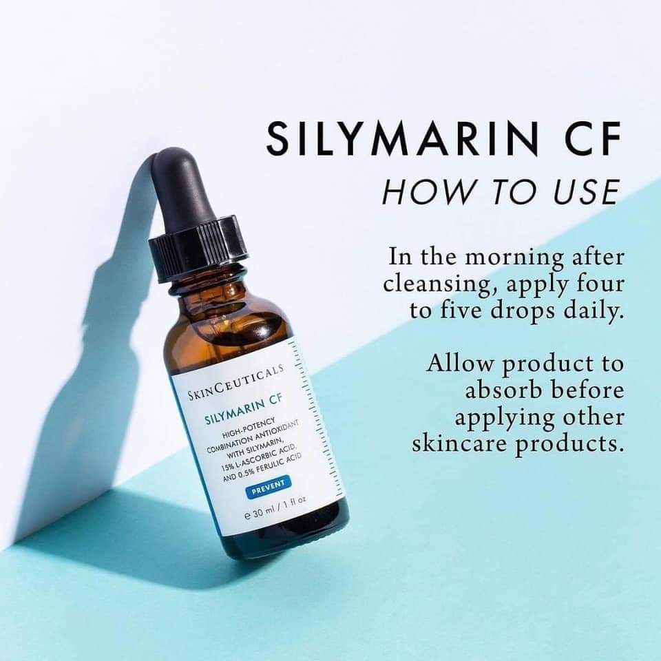 Serum SkinCeuticals Silymarin CF Chống Oxy Hóa Làm Sáng Da Và Giảm Mụn