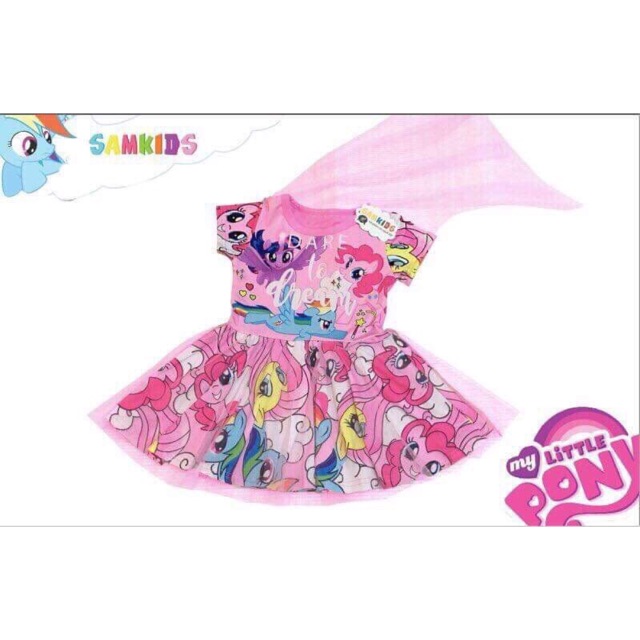 Đầm pony cho bé gái