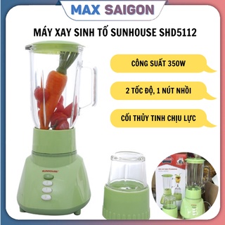 Máy xay sinh tố Sunhouse SHD5112 2 cối thủy tinh chịu lực công suất 350W
