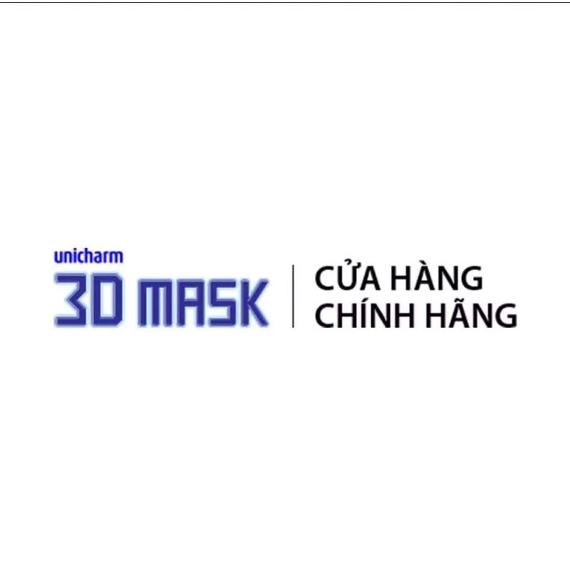 [CHÍNH HÃNG] Khẩu trang ngăn vi khuẩn Unicharm 3D Mask Virus Block size S,M,L gói 5 miếng