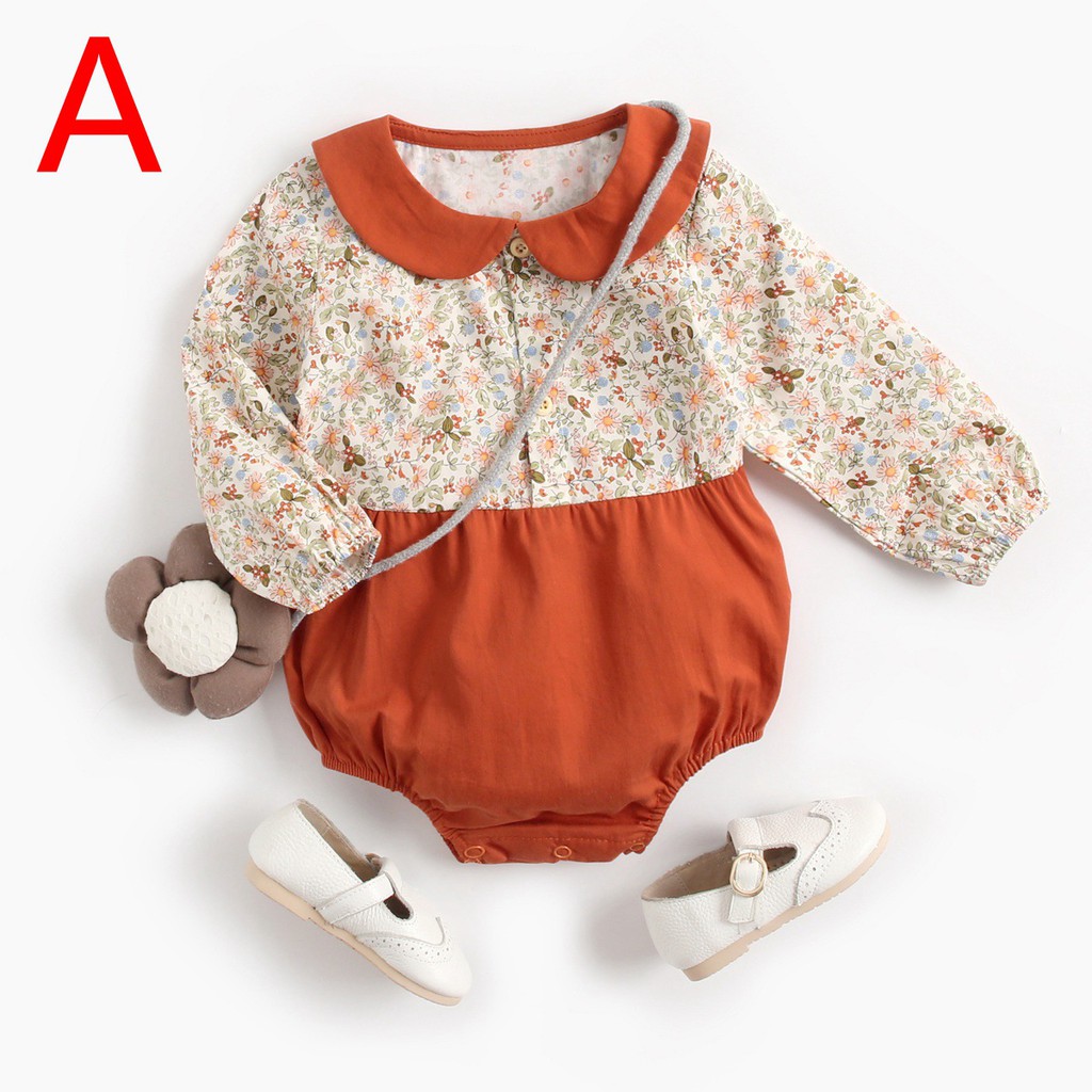 Bộ Áo Liền Quần Sanlutoz Bằng Chất Liệu Cotton Dành Cho Bé Gái