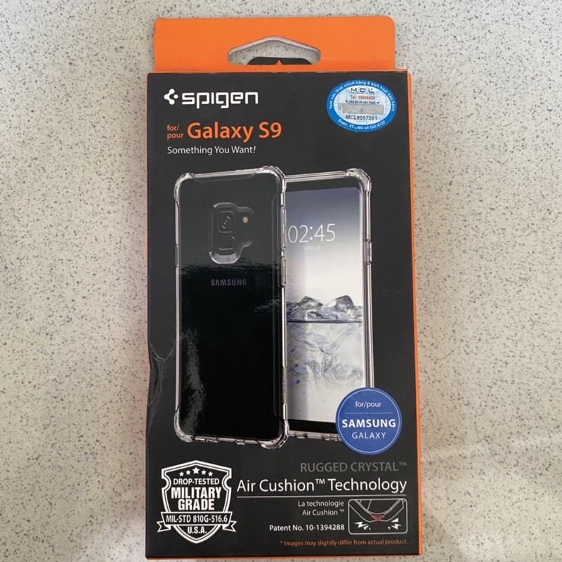 Ốp Lưng Samsung Galaxy S9 Spigen Slim Armor CS - Hàng Chính Hãng