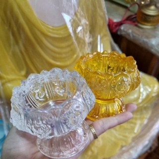 ĐẾ NẾN PHALE (THUỶ TINH) - CHÂN ĐẾ ĐÈN CẦY PHALE (THUỶ TINH)
