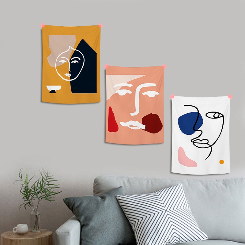 Thảm Treo Tường Trang Trí Kích Thước 30x40cm Phong Cách Bắc Âu | BigBuy360 - bigbuy360.vn