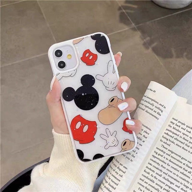 Ốp  lưng iphone  6/6plus/6s/6splus/6/7/7plus/8/8plus/x/xs/xsmax/11/11pro/11promax Trong Hình Mickey