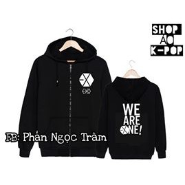 áo khoác EXO in theo yêu cầu