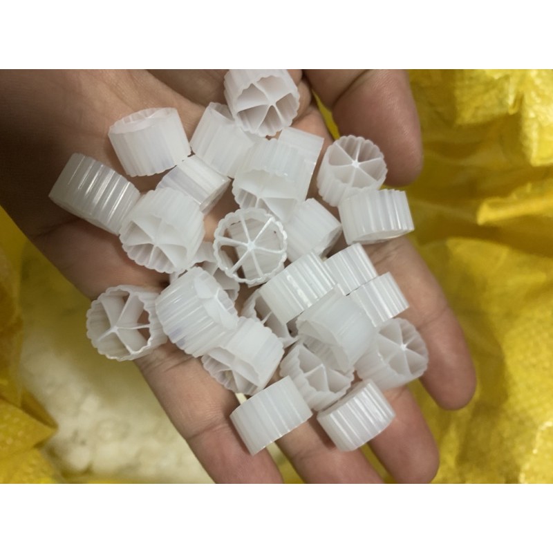 Hạt lọc Kaldnes gói 100,200,300,500gram dùng