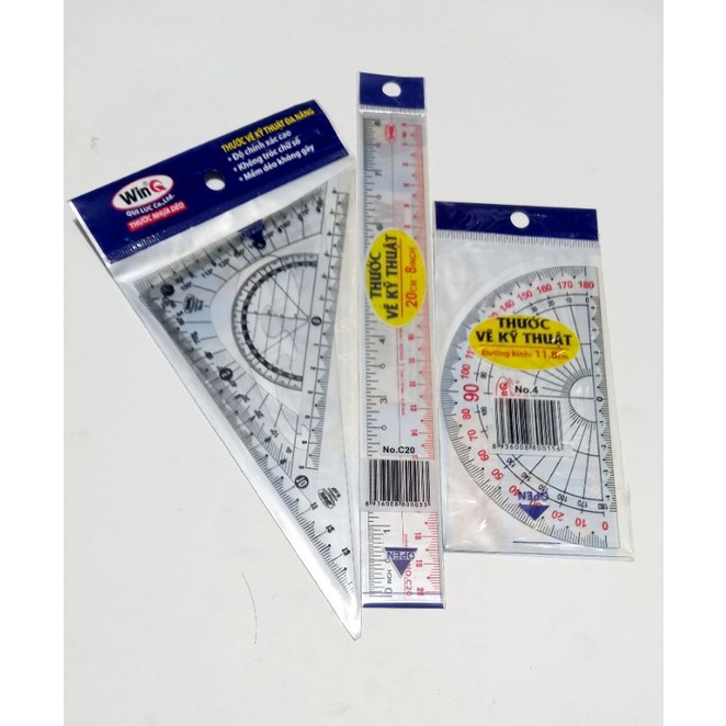 thước bộ gồm 3 cây thương hiệu winQ
