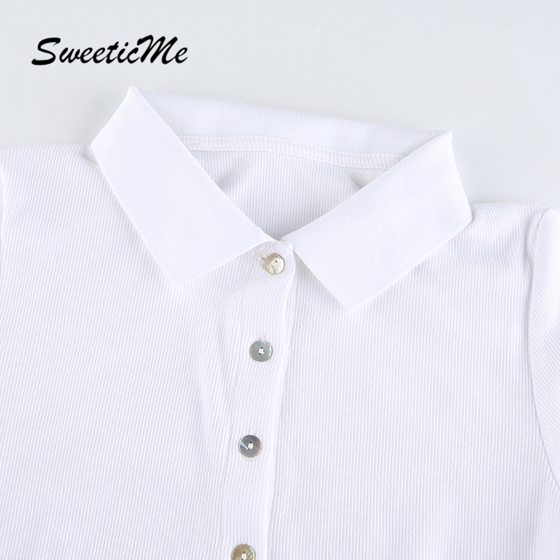 Hàng Mới Về Áo Thun Lửng Cổ POLO Màu Trơn Quyến Rũ Hàng Mới Về Về Đầm Thun Lửng Cổ POLO Gợi Cảm Hàng Mới Về