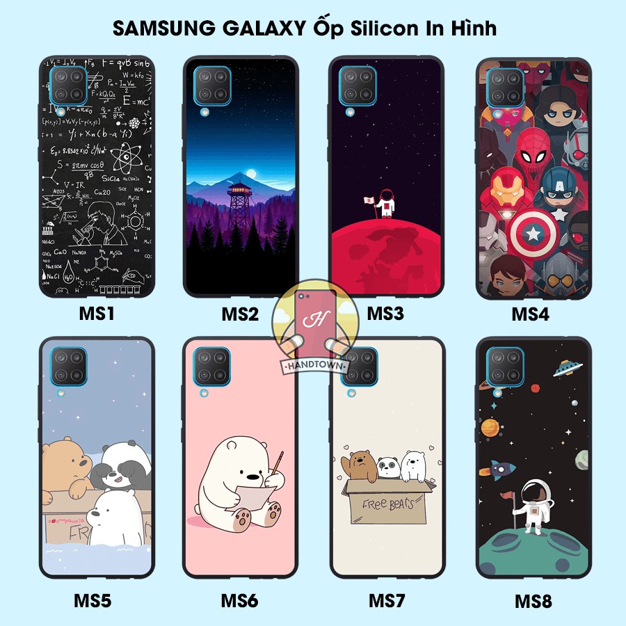 Ốp lưng Samsung M12 điện thoại Galaxy M12 in hình đẹp nhiều mẫu dễ thương HTM12001