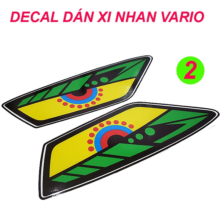 DECAL DÁN MẮT ĐEN PHA VARIO M1-M4