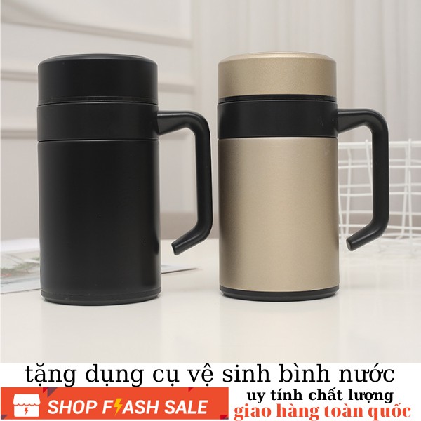 Cốc giữ nhiệt 500ML cốc cà phể inox 304 LOẠI TỐT GIƯ NHIỆT 12-15H