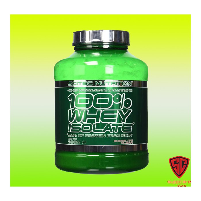 Whey | Whey Protein Isolate Scitec - Sữa Tăng Cơ Không Tăng Mỡ 2kg - Chính Hãng - SUPPCARE