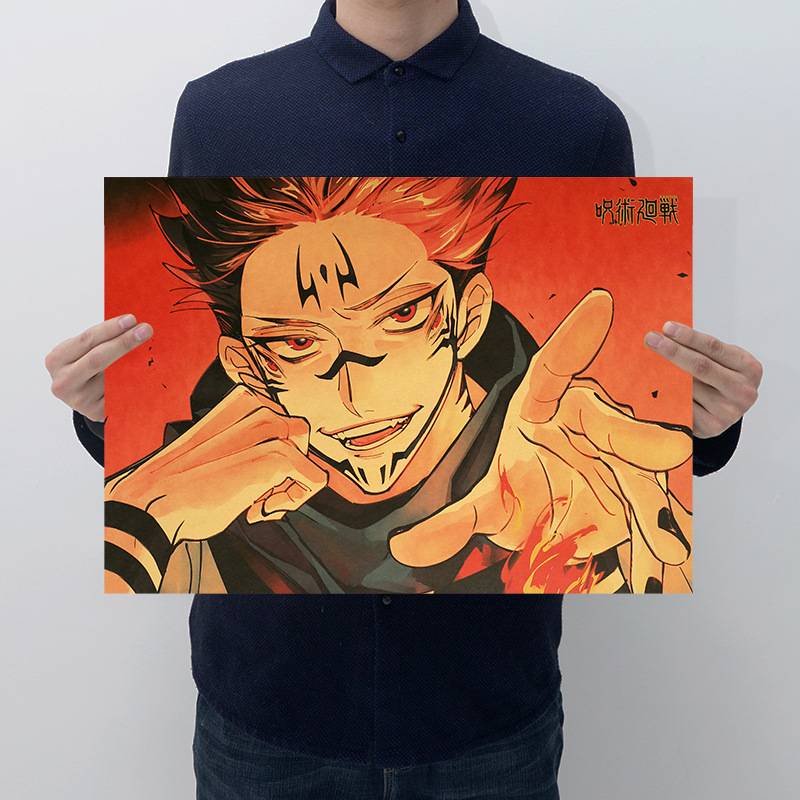 Poster treo tường trang trí nội thất 50.5x35cm độc đáo