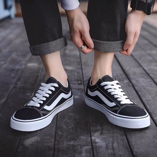 Giày old skool, giày thể thao needus buộc dây nam nữ full box dáng basic