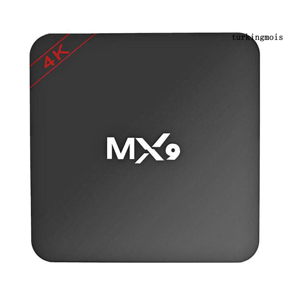 Bộ Tv Boxm_Mx9 Quad Core 1 + 8gb Hdmi-Sdi Sd Slot Tv Set-Top Box Android 7.1 Và Phụ Kiện