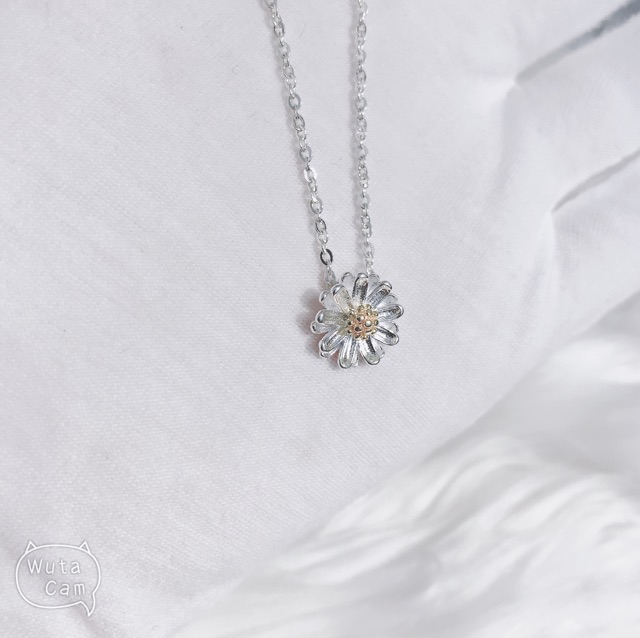 Dây chuyền bạc QMJ Hoa cúc nhí, xu hướng trang sức Hottrend, vòng cổ thời trang nữ [BẠC CHUẨN] QD008 | BigBuy360 - bigbuy360.vn