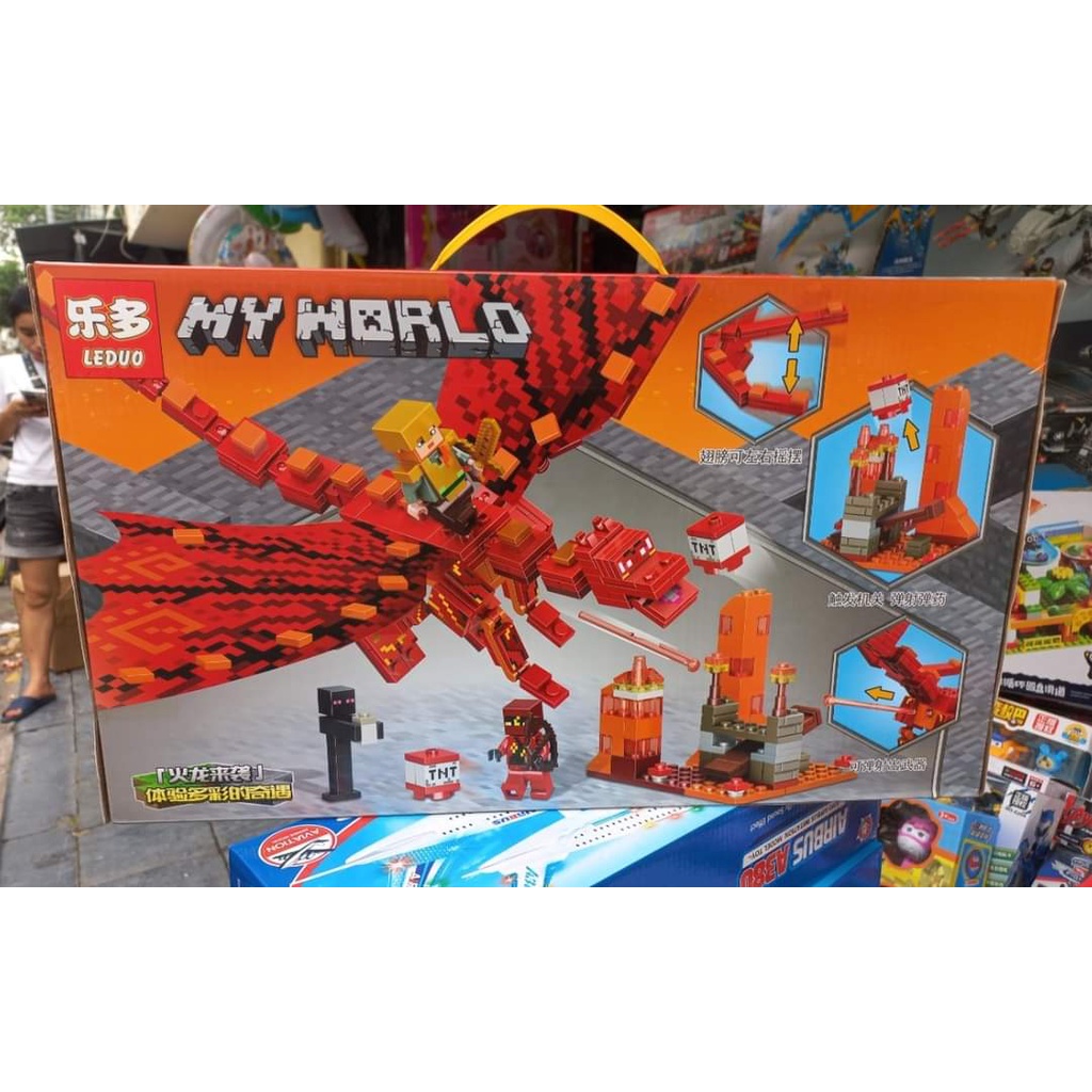 Lắp Ráp Non Lego Minecraft - Lezi 6022