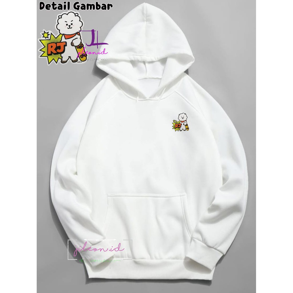 Áo Khoác Hoodie Bts Bt21 Tata Koya Mang Cooky Shooky Rj Chimmy