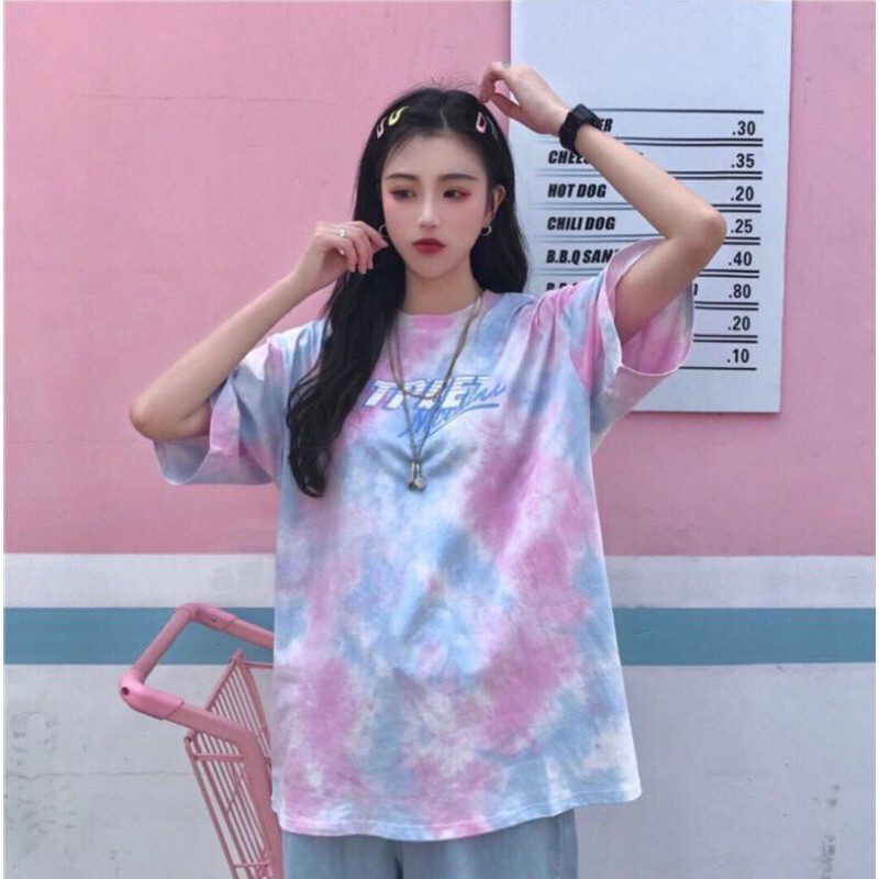 Áo Thun loang màu Unisex. mẫu siêu hot 2021, phù hợp cho nam và nữ | BigBuy360 - bigbuy360.vn