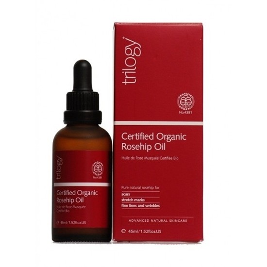 (Bill)(45ml) Trilogy Certified Organic Rosehip Oil Tinh Dầu Nụ Tầm Xuân