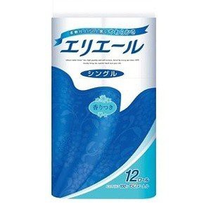 Lốc 12 cuộn giấy vệ sinh Daio Elleair (xanh dương)