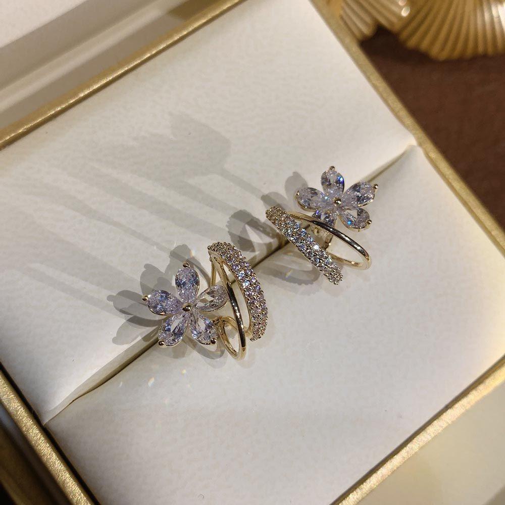 Khuyên Tai Đính Hạt Ngọc Trai Thanh Lịch Dành Cho Nữ|Bông Tai Thả