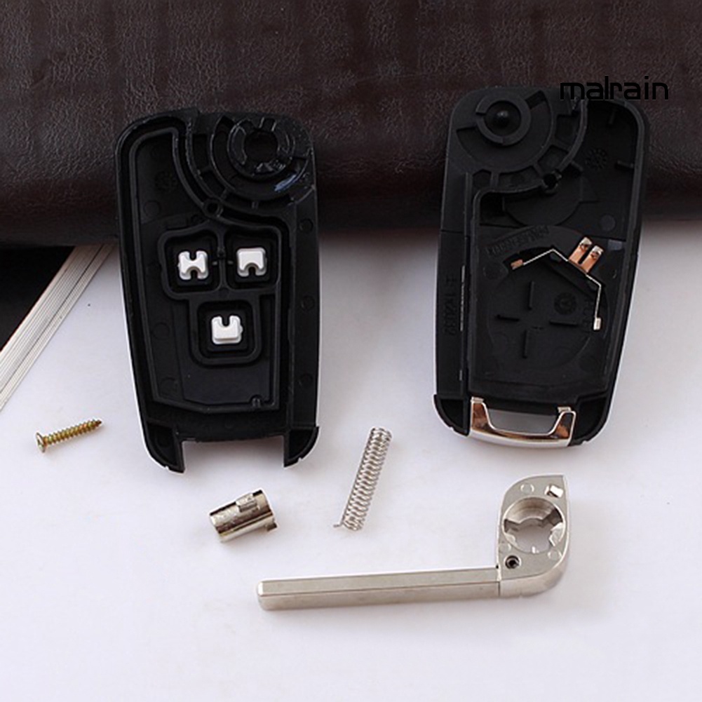 Vỏ Chìa Khóa 2/3 Nút Cho Xe Chevrolet