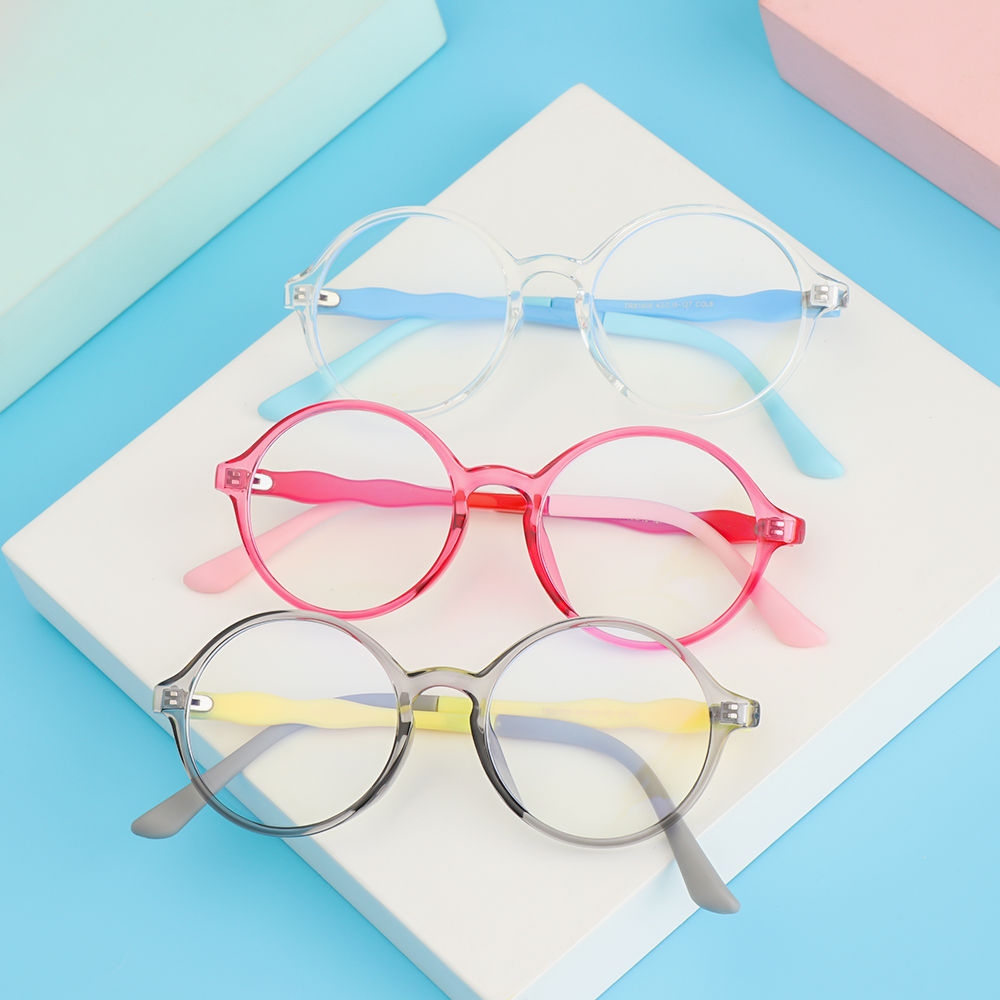 (Hàng Mới Về) Kính Tr90 Chống Ánh Sáng Xanh Bảo Vệ Mắt Thời Trang Cho Bé