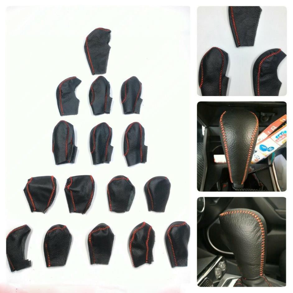 Bọc cần số da thật xe mazda 3, mazda 6, Cx5