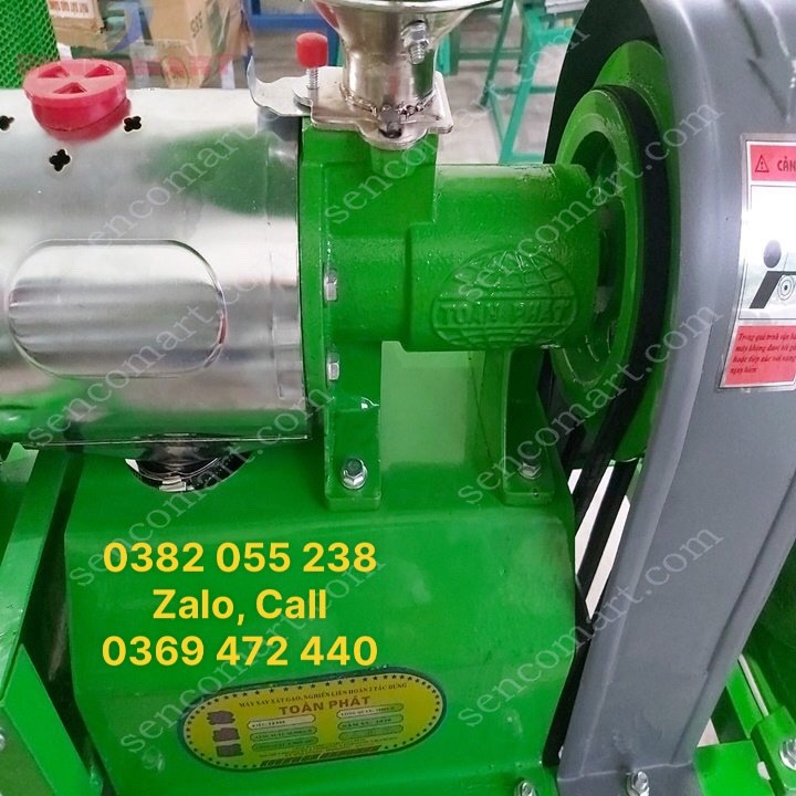 Máy xát gạo mini có lọc sạn - Máy xát gạo dùng cho gia đình TF555