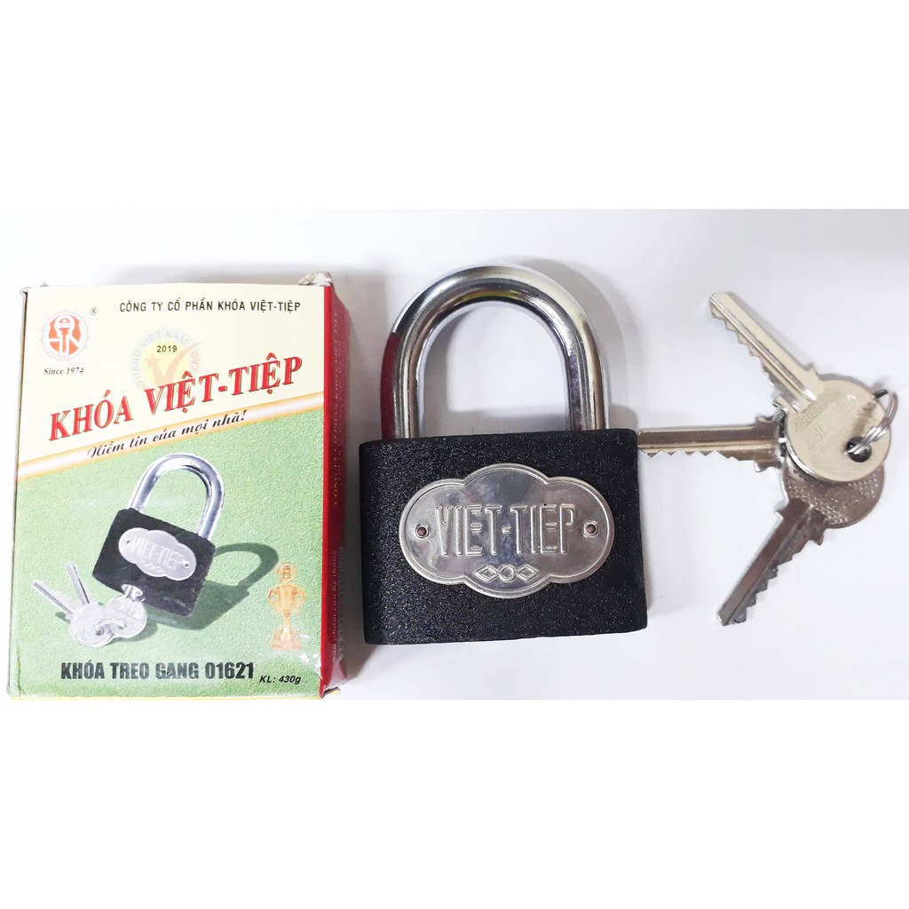 Khóa treo Gang bấm Việt Tiệp 01383 1466/52-1 01621