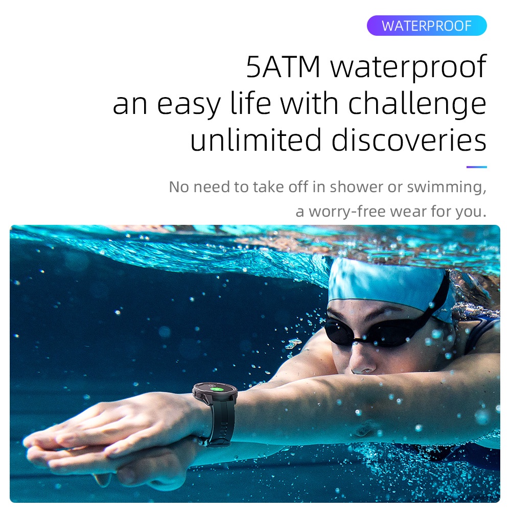 Đồng Hồ Thông Minh Mibro X1 Màn Hình 1.3-Inch AMOLED Chống Nước/5ATM Và Phụ Kiện