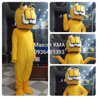 Quần áo hoá trang Mascot Mèo Garfield - sinh nhật, sự kiện