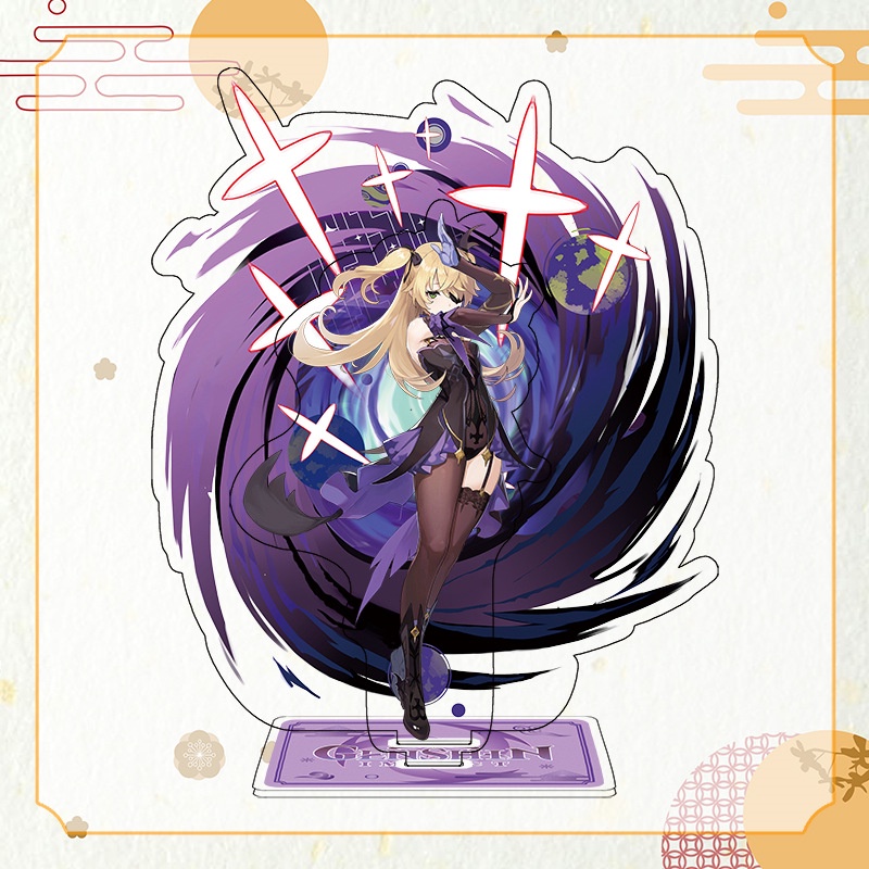 ( m2-150 ) Standee nhân vật GENSHIN IMPACT ver CHIÊU THỨC 150 game anime chibi mô hình mica acrylic trưng bày