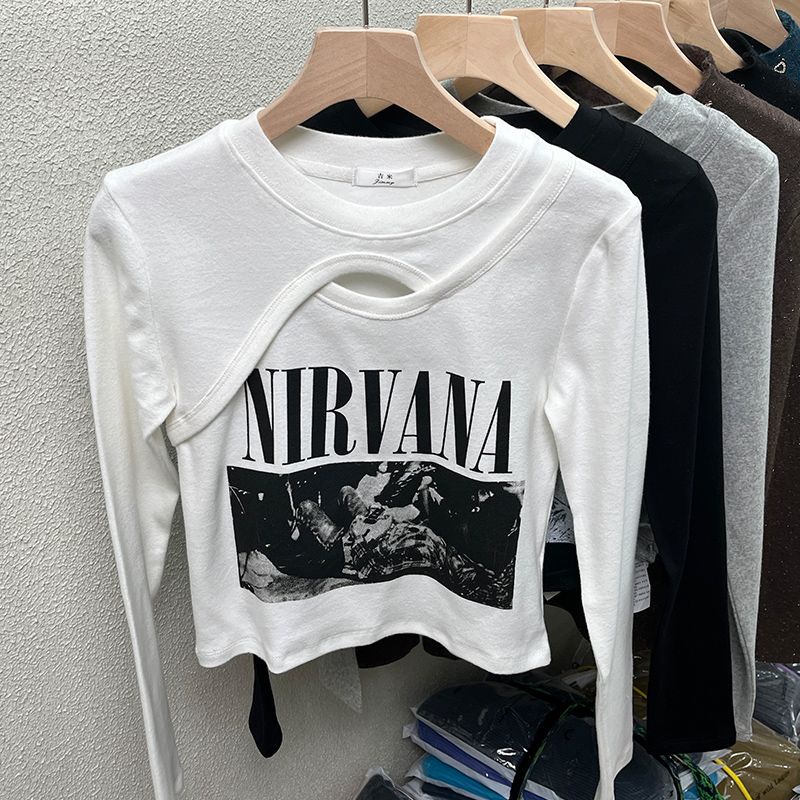 Áo Thun Cotton Tay Dài Thoải Mái Thời Trang Xuân Thu Cho Nữ