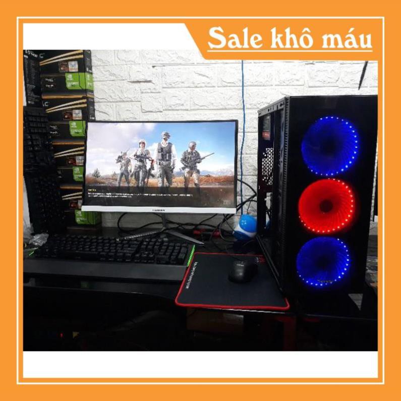 hàng chính hãng -  BỘ PC GAMING RAM 8G + MÀN HÌNH 22" FU VIÊN BẢO HÀNH 4 NĂM