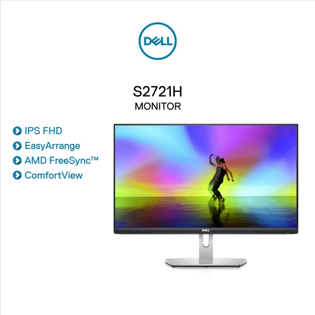 Màn Hình Dell S2721H 27" IPS 8ms 75Hz HDMI LED Speaker (4GPHW1)