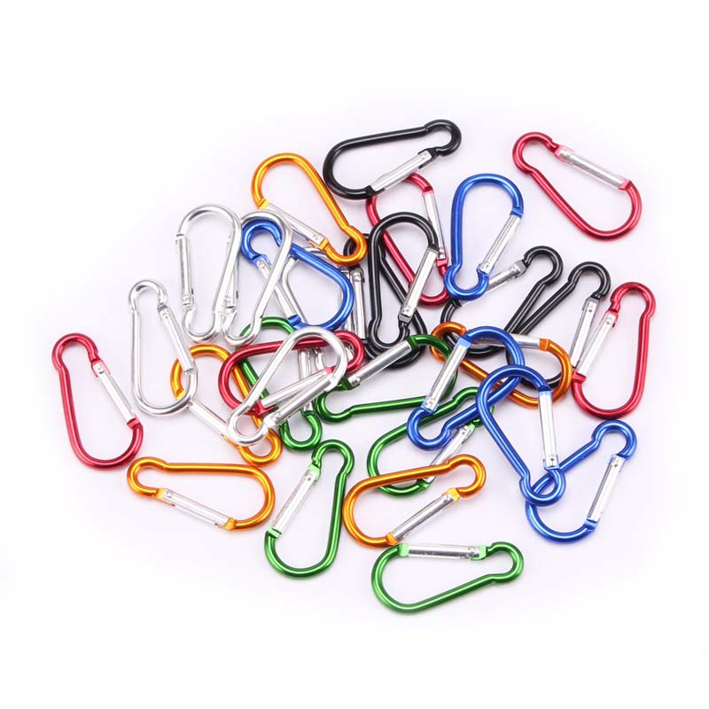 Set 5 Móc Khóa Chữ D Bằng Kim Loại Đa Ứng Dụng