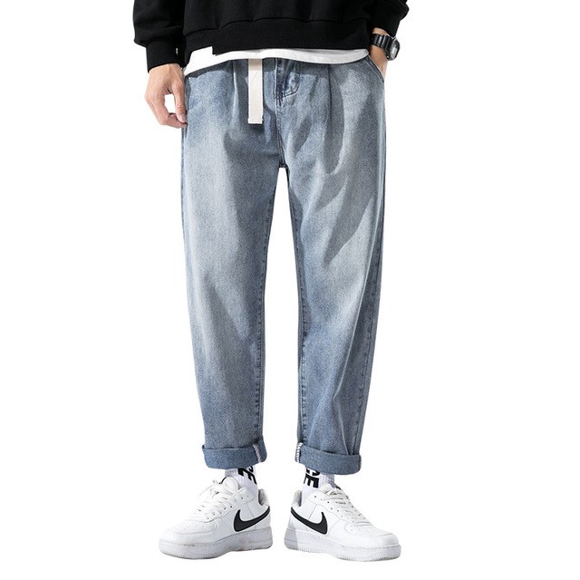 Quần baggy jean trơn basic - Chất vải đẹp nhất thị trường - Cam kết đổi trả free nếu hàng lỗi hoặc không ưng-Q4 | BigBuy360 - bigbuy360.vn