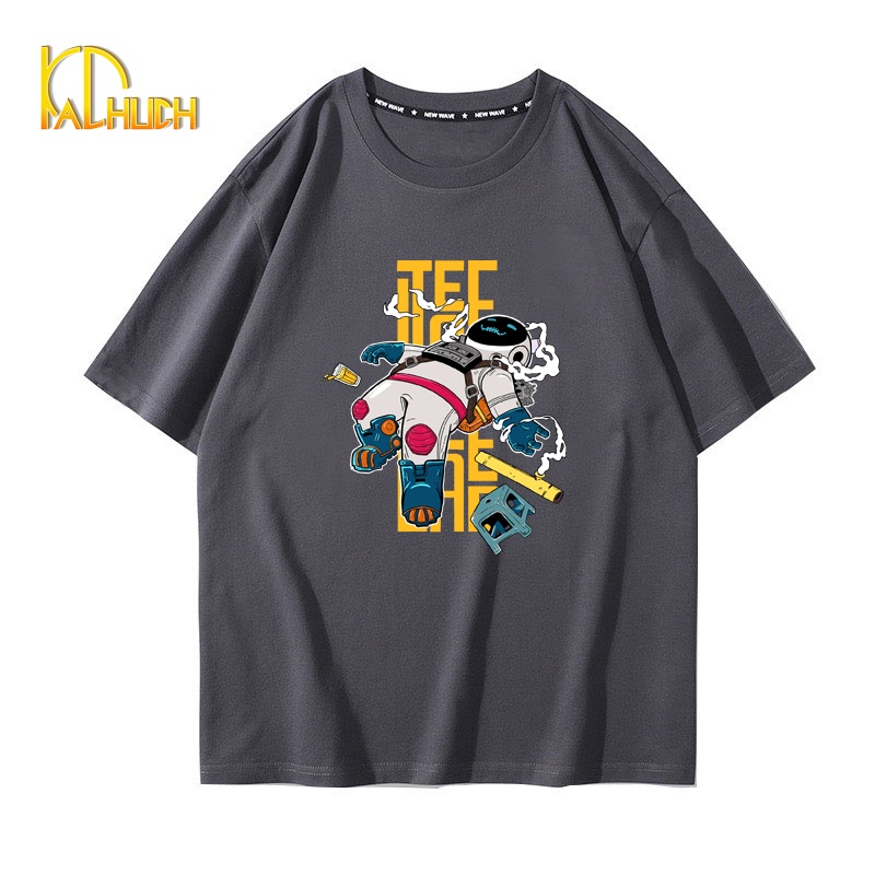 ÁO THUN NAM NỮ UNISEX TAY LỠ FORM RỘNG IN VŨ TRỤ 2