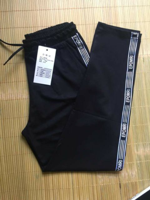 Quần baggy sọc chữ cạp chun | BigBuy360 - bigbuy360.vn