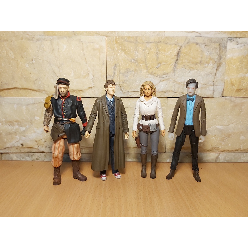 Mô hình nhân vật Doctor Who David Tennant,River Song,Flesh mask,Uncle 5inch action figures cử động linh hoạt