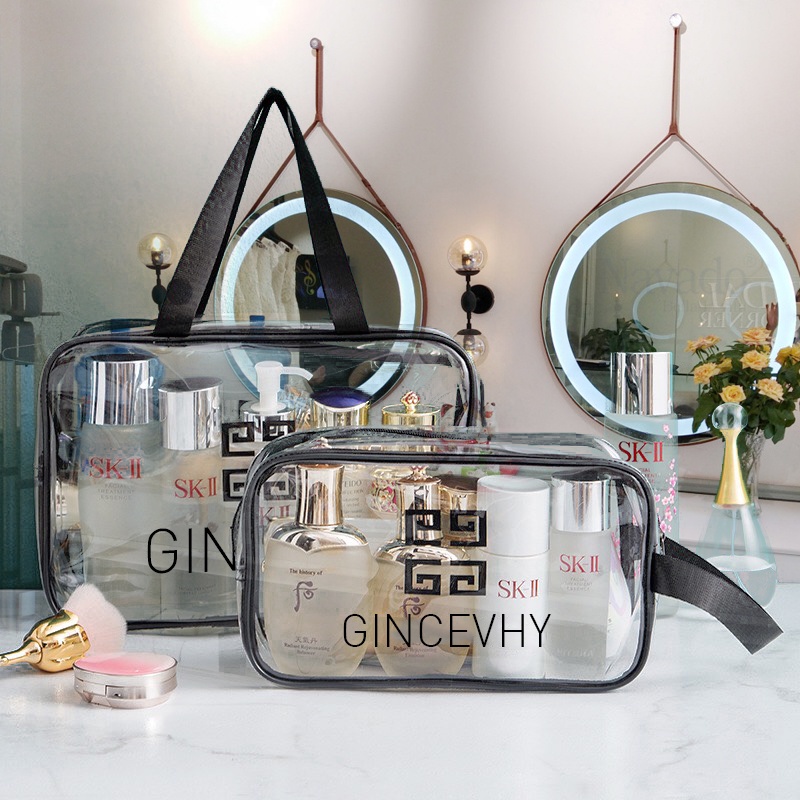 Túi Đựng Mỹ Phẩm- Trang Điểm - Đồ Du Lịch GINCEVHY- Đủ 3 Size Lựa Chọn Theo Nhu Cầu