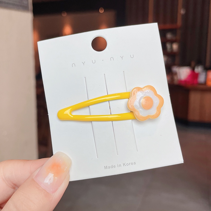 Kẹp Tóc Hình Quả Trứng Dễ Thương Cho Nữ