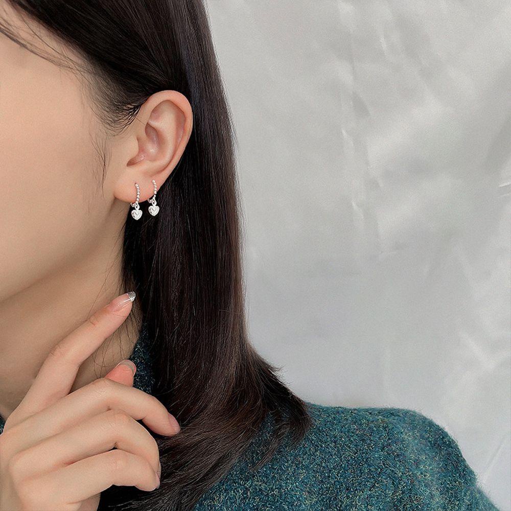 Khuyên Tai Dạng Vòng Tròn Đính Hạt Phong Cách Vintage Thanh Lịch Cho Nữ