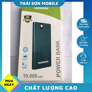 Sạc dự phòng 10.000mah chính hãng microcom