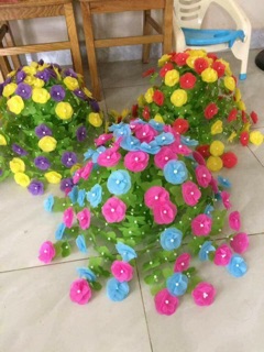 Nguyên liệu hoa giấy lụa tròn